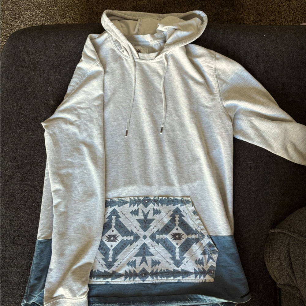 Lightweight hooded sweatshirt